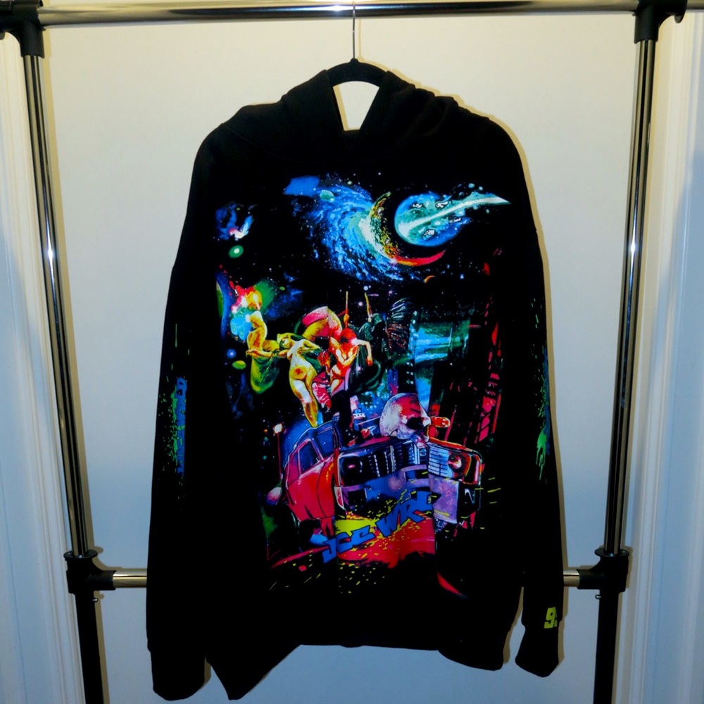 new authentic juice wrld vlone cosmic hoodie